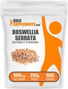 BulkSupplements.com Boswellia Serrata Extract Powder - Boswellia Supplement, from Frankincense Resin - Vegan & Gluten Free, 500mg per Serving, 250g (8.8 oz) (Pack of 1)