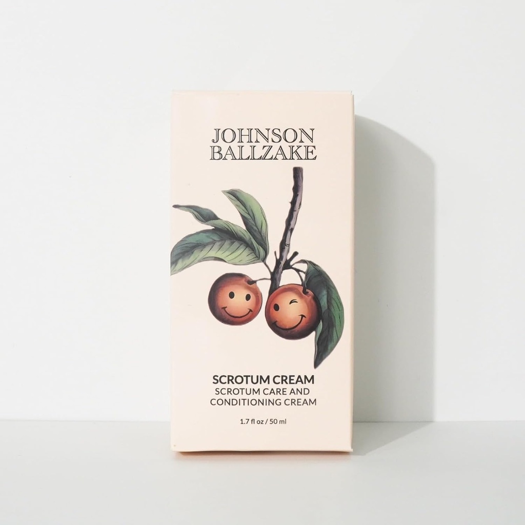 Crema de Escroto Genérico para Itch Relief, botella de 1,7 fl oz, Blanco