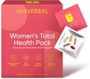 Paquetes de vitaminas diarias de la salud de las mujeres - todo en una multivitamina para las mujeres, vitaminas esenciales " minerales para la energía, estrés, digestión " salud de las mujeres, suplemento de bienestar femenino, 30 paquetes