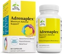 Terry Naturalmente Adrenaplex - Complemento de Función Adrenal de Groenlandia - Suplemento de Apoyo Glandular con Vitaminas C &amp; B6 - Suplemento Dietario de Apoyo Función Adrenal Saludable - 60 cápsulas