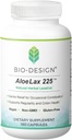 Aloe Lax 225 Natural Herbal Laxative - Gentle Relief for Occasional Constipation, Gas, & Bloating with 225mg Natural Aloe Ferox - Supports Bowel Regularity & Colon Health - 180 Capsules