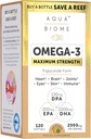 Enzymedica Aqua Biome Fish Oil, Maximum Strength, 120 Count