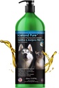 Sardine Anchovy Oil | 1296mg Omega | Unscented Pharmaceutical Grade | For Dogs & Cats | BPA-Free Brushed Aluminum Epoxy Coated Bottle with Pump 33 OZ
