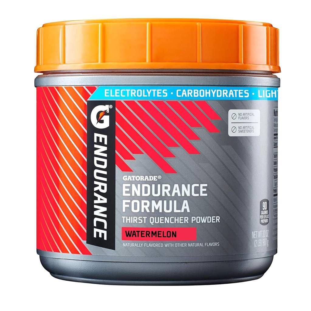 Gatorade Endurance Formula Powder, Watermelon, 32 onzas