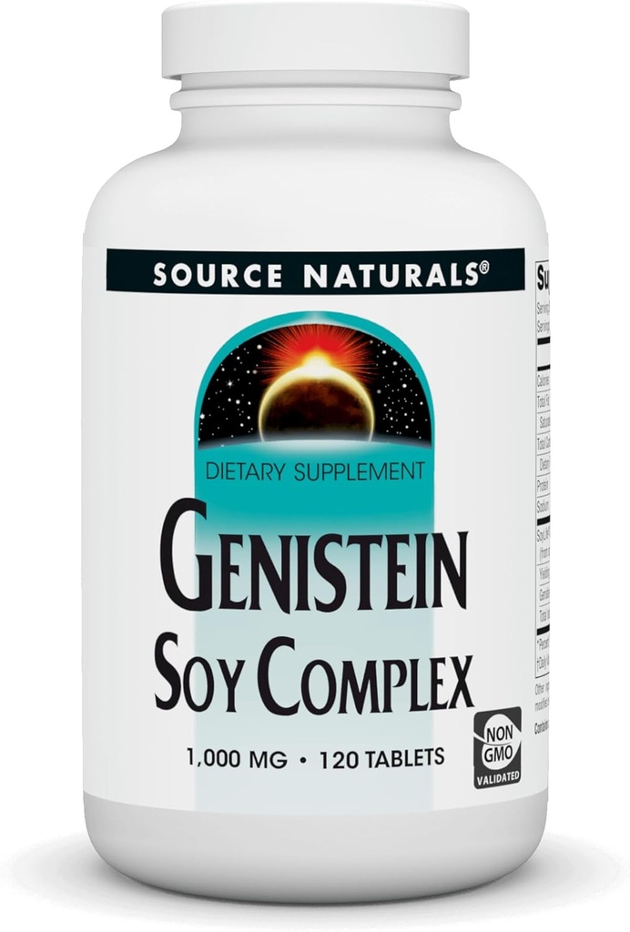 Fuente Naturales Genistein Soy Complex* 1000 mg - 120 Tablets