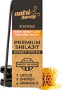 NATURAL SHILAJIT Honey Sticks - Shilajit Resin with Raw Honey, Fulvic Acid " Trace Minerals, Plant Based Nutrients for Energy, Immune Support &quot Vitality - 7 Shilajit Sticks