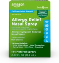   Basic Care 24-Hour Allergy Relief Nasal Spray, Fluticasone Propionate (Glucocorticoid), 50 mcg, Full Prescription Strength, Non-Drowsy, 0.62 fl oz (Pack of 1)