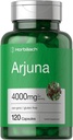 Horbaach Arjuna Capsules 4000mg Silencio 120 Conde ← Non-GMO, Gluten Free prehensi from Arjuna Bark Herb Extract