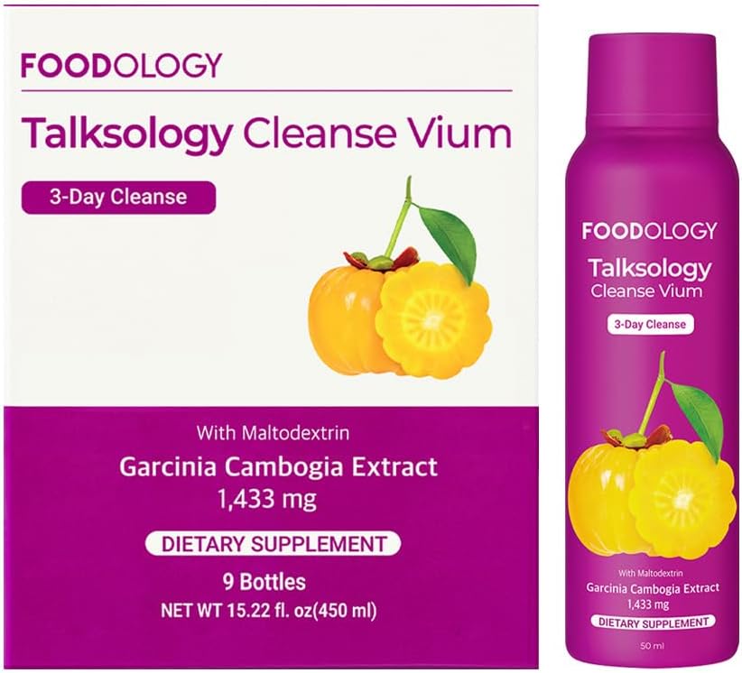FOODOLOGÍA Talksology Cleanse Vium (3 días) - Garcinia Cambogia Zapatos con vitamina