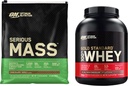 Nutrición óptima Proteína de peso de masa grave Protein Powder & Gold Standard 100% Whey Protein Powder, Chocolate doble rico, 5 libras (Packaging May Vary)