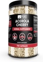 Ingredientes originales puros Acerola Cherry (730 capsules) No hay magnesio o rifles de arroz, siempre puro, lab Verified
