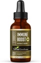 Herbal Goodness Immune Support Liquid 1oz – Natural Herbal Supplement for Immune & Gut Health, Liquid Vitamins for Adults &amp; Kids, with Echinacea, Astragalus, and Graviola – 1 Bottle