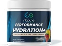 Nbpure Hydration+ Electrolyte Powder – Natural Hydration " Recovery for Men " Women – Sea Salt, Potassium, Magnesium, Vegan BCAAs – Fasting Friendly