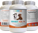 Cuidado de la vejiga para perros - Complejo de salud orina para perros y gatos - Soporte de la vejiga avanzada - Suplemento de la arándanos para perros - 1 Botella (90 Treats)