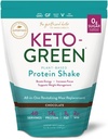 VIDAPURA Keto-Green Protein Shake por la Dra. Anna Cabeca – Chocolate Vegan Proteína para el bienestar diario, energía " Smooth Digestion – 40 Servimientos