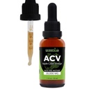 GreenIVe Apple Cider Vinegar Drops with The Mother – Raw, Unfiltered, Pure ACV Liquid Tincture – Vegan, Non-GMO, Made in USA – 1 fl oz Glass Dropper Bottle