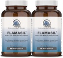 Flamasil™ (2 Pack)- for Healthy Inflammation Response* | Multi-Herbal Pain Reliever* and Joint Aid | Bio-Enhanced Turmeric, Boswellia, Resveratrol, and More | 13-in-1 Superfood Antioxidants