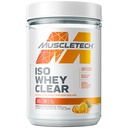 MuscleTech Whey Protein Powder Clear Whey Protein Isolate Whey Isolate Protein Powder for Women &amp; Men Clear Protein Drink 22g of Protein, 90 Calories Orange Dreamsicle, 1.1lb (19 Servings)