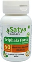 Triphala Forte Capsules 500 mg. 60 Veg. Capsule ← Amalaki, Haritaki, Bibhitaki Extract Capsules for Hombres y mujeres ← Ayurvedic Herbal Supplement/Remedies  10:1 Forte (1 Botella de 60 cápsulas)