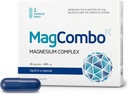 MagCombo - Magnesio Concentrado, Fórmula de Óleo Especial con Absorción Máxima para los Cáñamos Legislativos, Musculos Tensos, Dormir, enriquecido con Vitaminas В2, В6, В12 y С, sólo 1 Cápsula diaria. (Pack of 1)