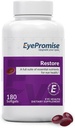 EyePromise Restore Eye Health Supplement - 180 Softgels, 90-Day Supply - Omega 3 Suplemento con Zeaxanthin, Lutein, Fish Oil, EPA, DHA &amp; Vitaminas para la Salud Ocular