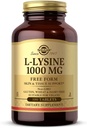 Solgar L-Lysine 1000 mg, 100 Tabletas - Ausorción y asimilación mejoradas - Promueve la integridad de la piel y los labios - Soporte colágeno - Aminoácidos - No GMO, Vegan, Gluten Libre - 100 Servimientos