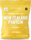 Probiótico Whey Protein Powder ← Grass-Fed Silencio Vanilla Silencio 2 lb ← Gut Health &amp; Immune Support ← 8 Probiotic Strains ← Protein for Muscle Recovery &amp; Digestive Health