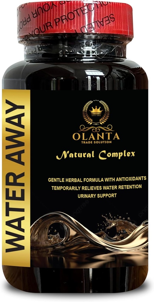 Láminas de agua genéricas - Píldoras de retención de agua - Actuación rápida de soplado, cardo de leche, arándano, granada, turmérica, vitamina B6, ácido cítrico, semilla de celería, cereza de tarta, verde - 1 botella
