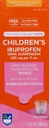 Rite Aid Children's Ibuprofen, Ages 2-11, Bubble Gum - 8 oz | Kids Pain Reliever & Fever Reducer | for Children Ages 2 to 11 Years | Ibuprofen Oral Suspension 100 mg/5 mL | Alcohol Free & Gluten Free