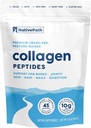 NativePath Collagen Peptides Protein - Hidrolyzed Tipo 1 & 3 Collagen Powder para la piel, el cabello, uñas - 15.9 oz (45 servidos)