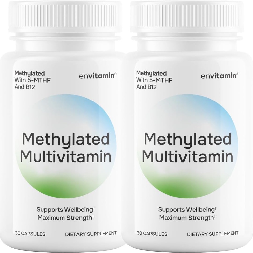 Complejo multivitamínico metilado L Methylfolate 2 Pack