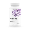 THORNE - Melaton-3-3 mg Melatonin Supplement - Supports Normal Circadian Rhythms, Restful Sleep & Relax* - NSF certificado para el deporte - Gluten, Dairy &amp; Soy-Free - 60 cápsulas