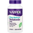 Natrol Melatonin Time Release 5mg Tablets 100 ea ( Packs de 4)