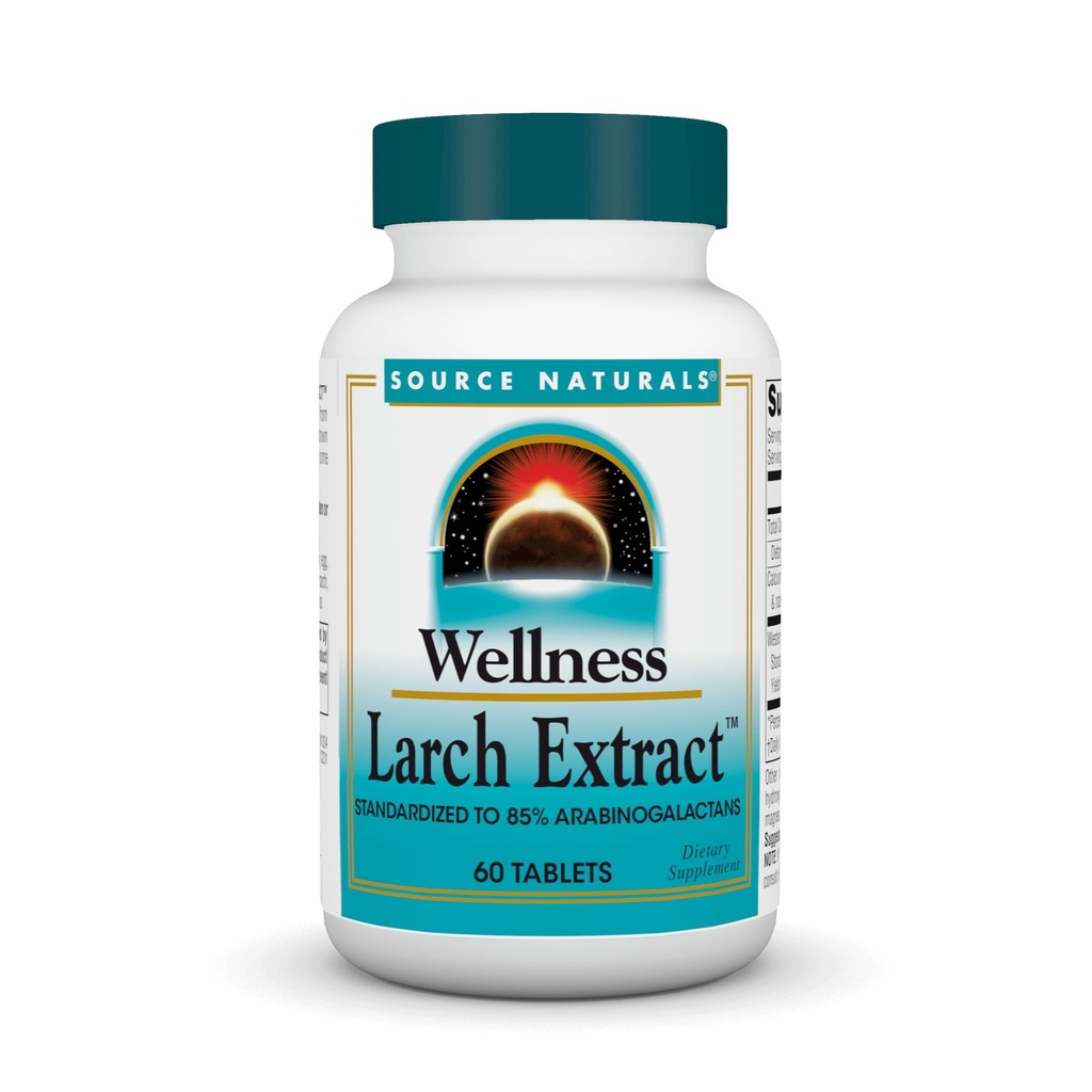 Fuente Natural Wellness Larch Extract - Estándarizado a Arabinogalactans - 60 Tablets