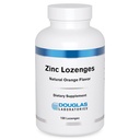 Douglas Laboratories Zinc Lozenges ← Soporte para funciones inmunitarias* ← 100 Lozenges Silencio Natural Orange Flavor