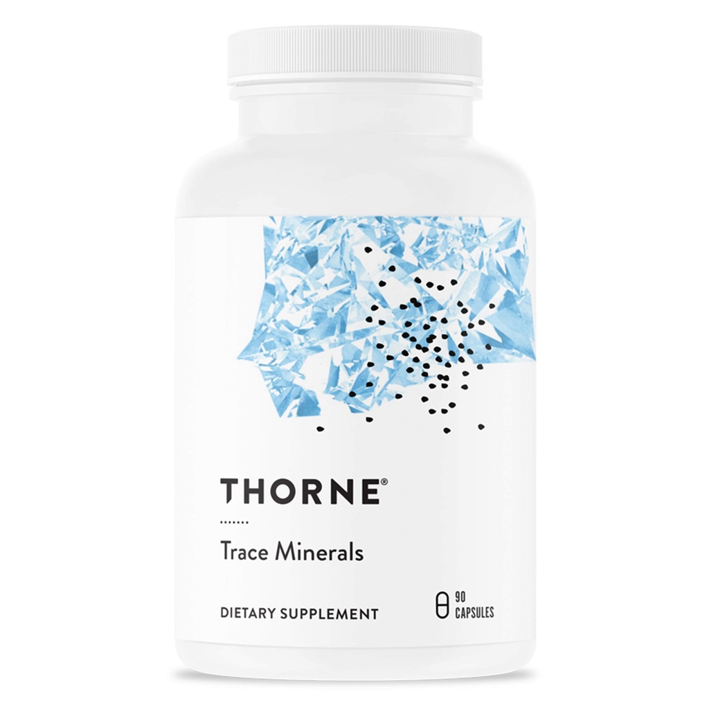 THORNE RESEARCH - Trace Minerals (Zn/Mn/Cr/Se/Mo/V) - 90's [Health and Beauty]
