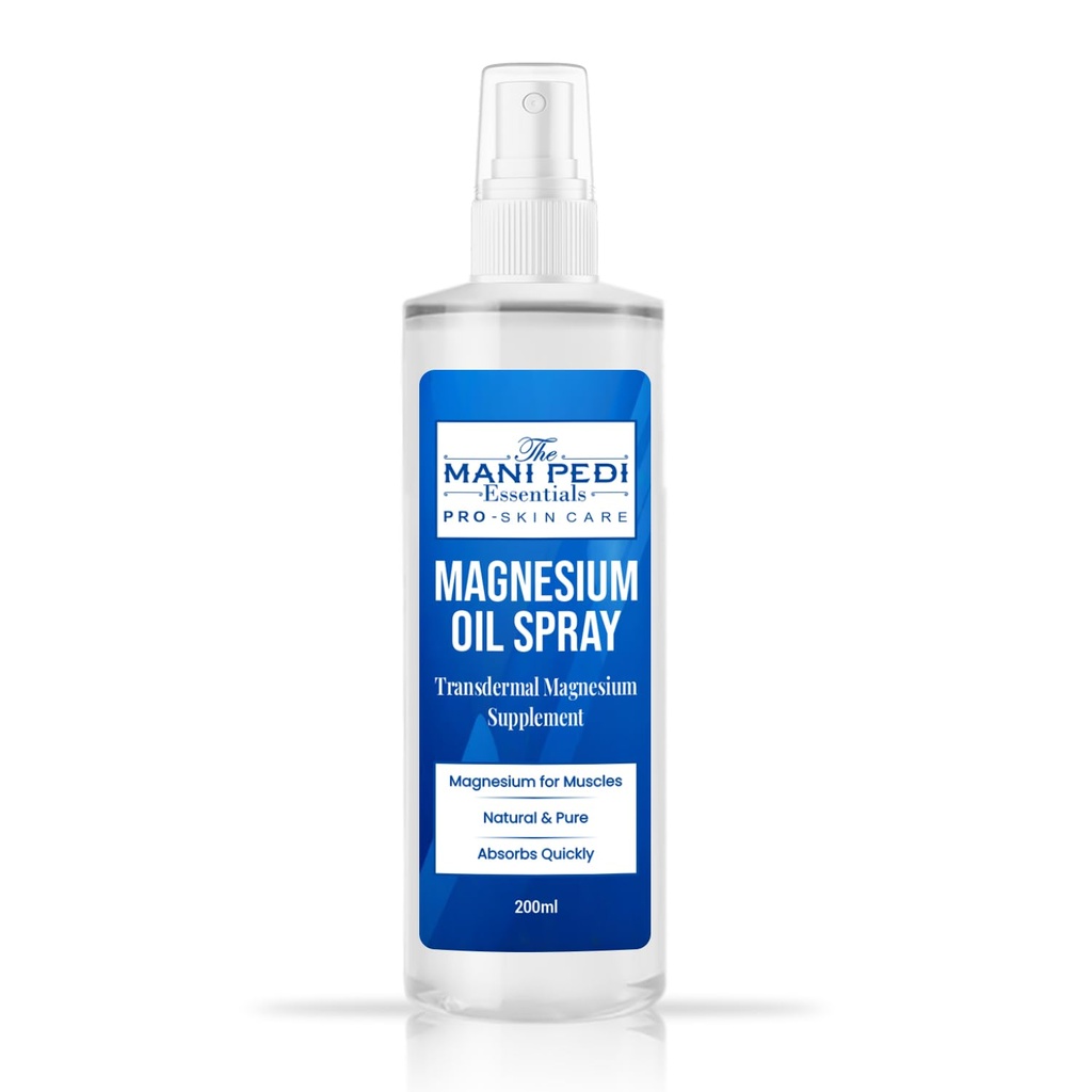 Aceite de magnesio. Quick Absorbing Suplemento de magnesio tópico. Ayuda a las articulaciones de musculos, puede promover un mejor sueño – 7 fl. oz