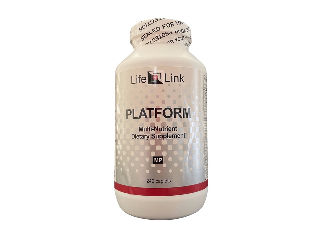 LifeLink Platform™ | 240 Tablets | Multivitamin/Mineral Complex | Contains: Vitamins, Antioxidants, Macronutrients, Electrolytes, Trace Minerals, Complexes, Amino Acids, Detoxifiers, Herbal Extracts