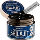 Pure Himalayan Shilajit Resin – 500 mg Max Strength Organic Fulvic Acid Complex for Men & Women – Lab Tested with 85+ Trace Minerals – Energy, Stamina & Mental Performance – 30 g Jar