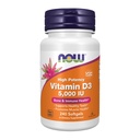 NOW Foods Supplements, Vitamin D-3 5,000 IU, High Potency, Structural Support*, 240 Softgels
