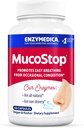 Enzymedica, MucoStop, Suplemento Natural Enzyme, Alivia la Congestión Estacional o Ocasional, apoya la respiración fácil, 48 Cuenta