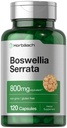 Horbäach Boswellia Serrata Extract Capsules | 120 Count | Herbal Supplement | Non GMO, Gluten Free