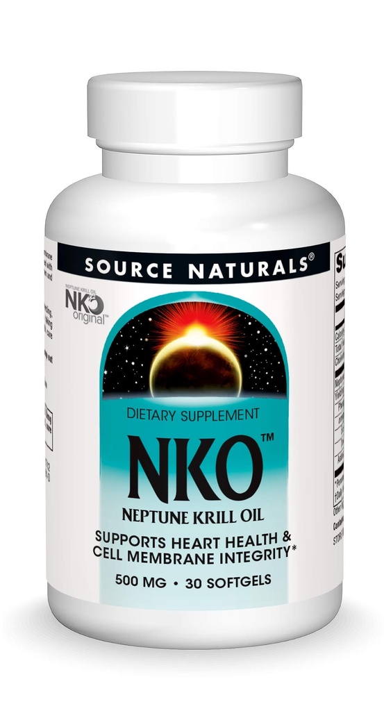Source Naturals NKO Neptune Krill Oil 500mg - 30 Softgels