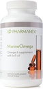Pharmanex Marine Omega, Omega-3 Fatty Acids & Krill Oil Supplement, 1200mg DHA & EPA per Serving, 120 Softgels, Supports Heart, Brain, Joint, & Overall Health