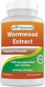 Los mejores Naturales Wormwood Extract 1500 mg Equaivalent Por Serving-120 Capsules. Gluten Free, Non-GMO