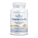 Nordic Naturals Professional Grade Vitamina D3+K2 Suplemento, Orange Flavor - 60 Soft Gels - 4000 IU Vitamina D3 &amp; 180 mcg K2- Promueve equilibrio de calcio &amp; función de inmunodeficiencia - No GMO - 30 Serviciones