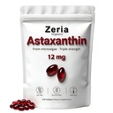 Astaxanthin 12mg, Natural Astaxanthin Suplementos Algae,120 Softgels (1 Bolsa)