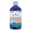 Naturales nórdicos DHA, Fresa - 16 oz para niños - 530 mg Omega-3 con EPA &amp; DHA - Desarrollo cerebral " Función - No GMO - 192 Servimientos (Pack of 2)