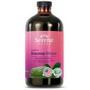 Serene Herbs Soursop Bitters Liquid with Soursop Leaves for Gut Cleanse, Detox &amp; Immune Boost with Black Seed, Moringa, Irish Moss, Ashwaganda, Turmeric, 16 fl oz (16 Fl Oz (Pack of 1), Mixed Berry)