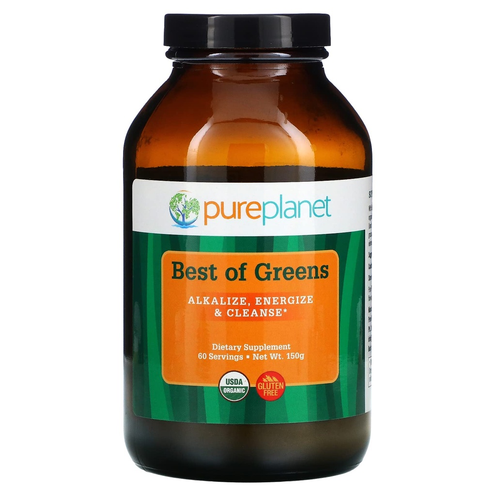 PURE PLANET Organic Best of Greens, 150 GR